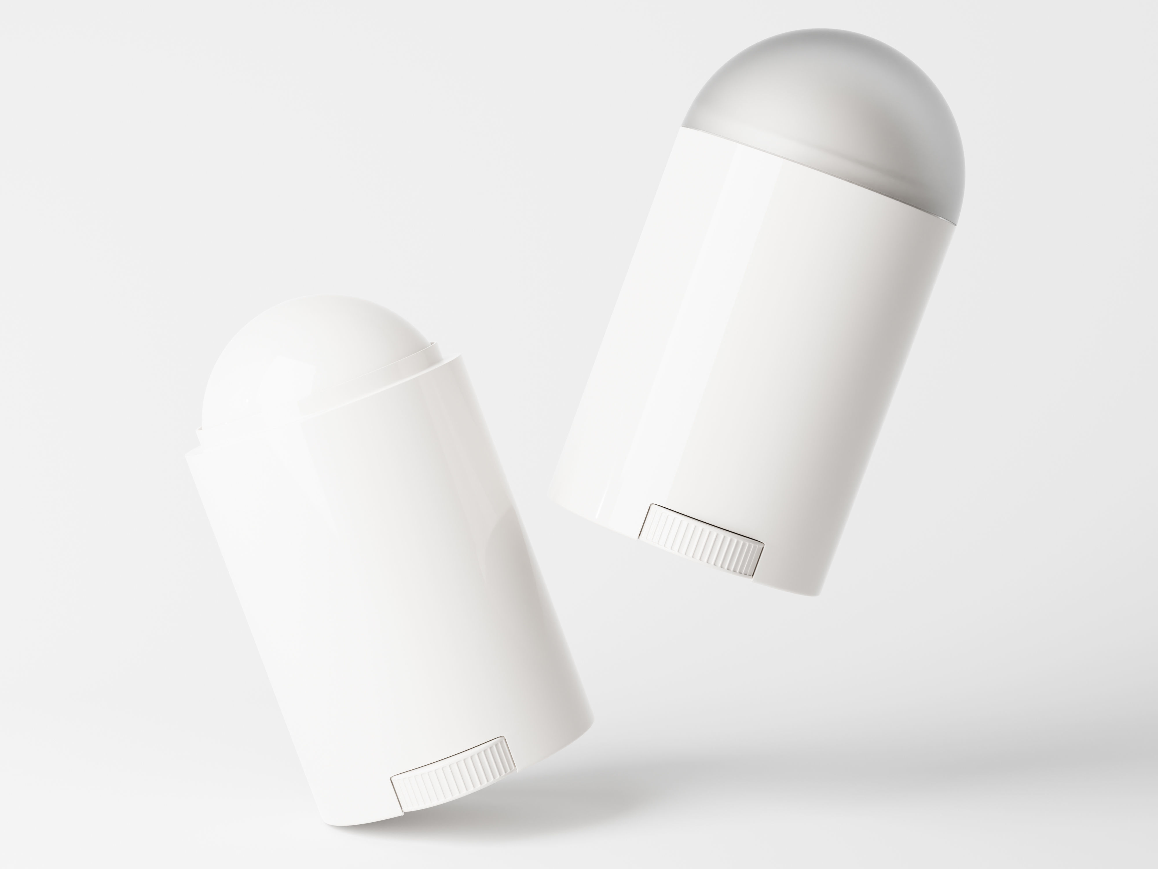 Cosmetic Deodorant Bottle Low-poly 3D model_4