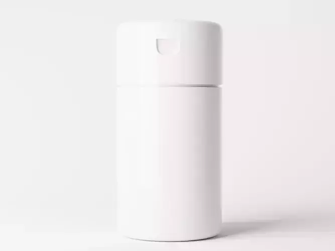 Cosmetic Bottle Packaging Low-poly 3D model