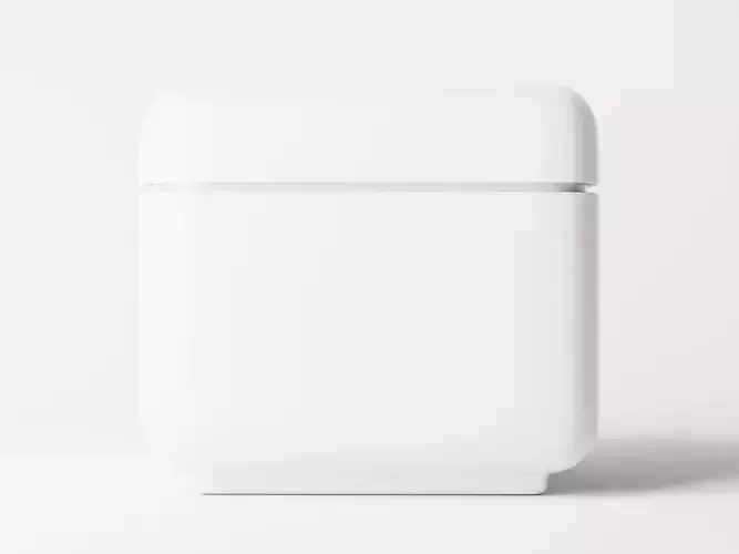 Cube Jar for Cosmetic Packaging