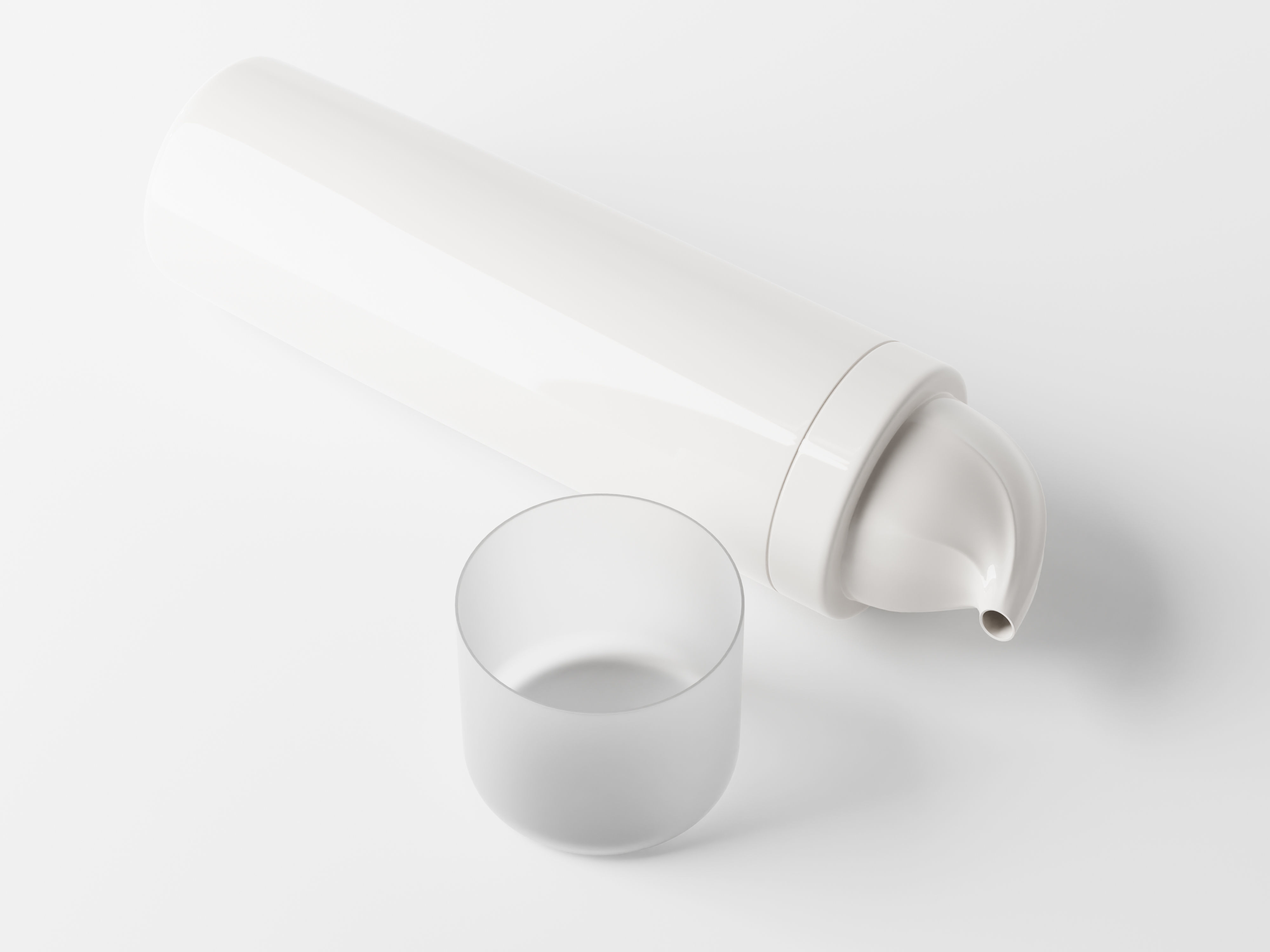 Unique Style Pump Bottle  Low-poly 3D model_6