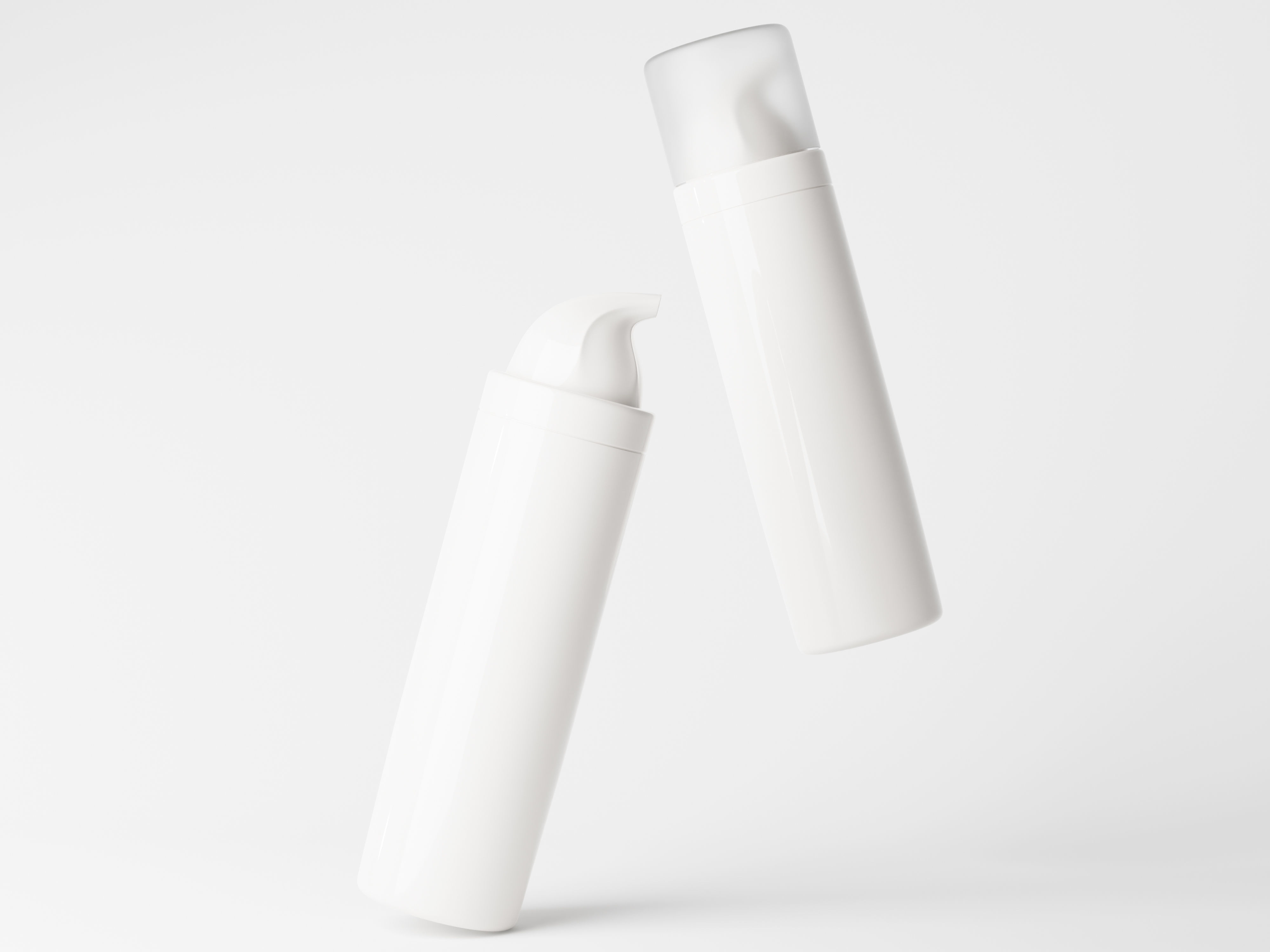 Unique Style Pump Bottle  Low-poly 3D model_5