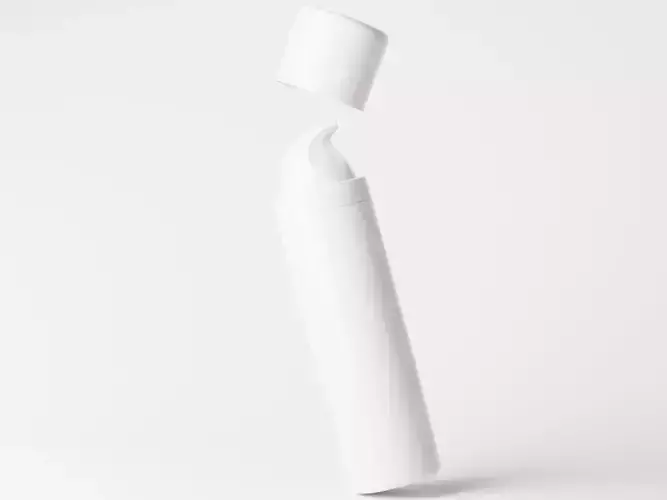 Unique Style Pump Bottle  Low-poly 3D model