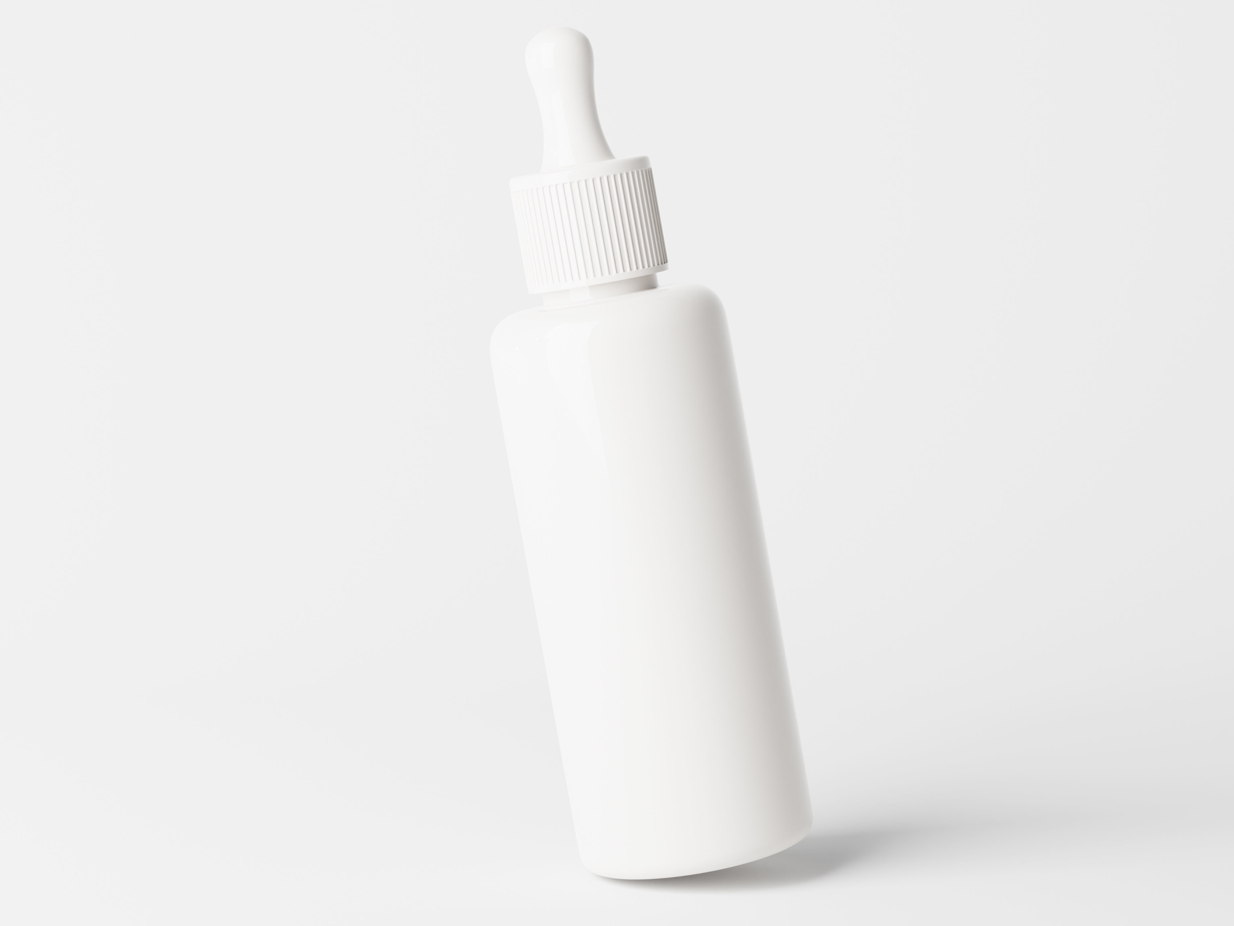 Cosmetic Dropper Bottle Packaging Low-poly 3D model_2