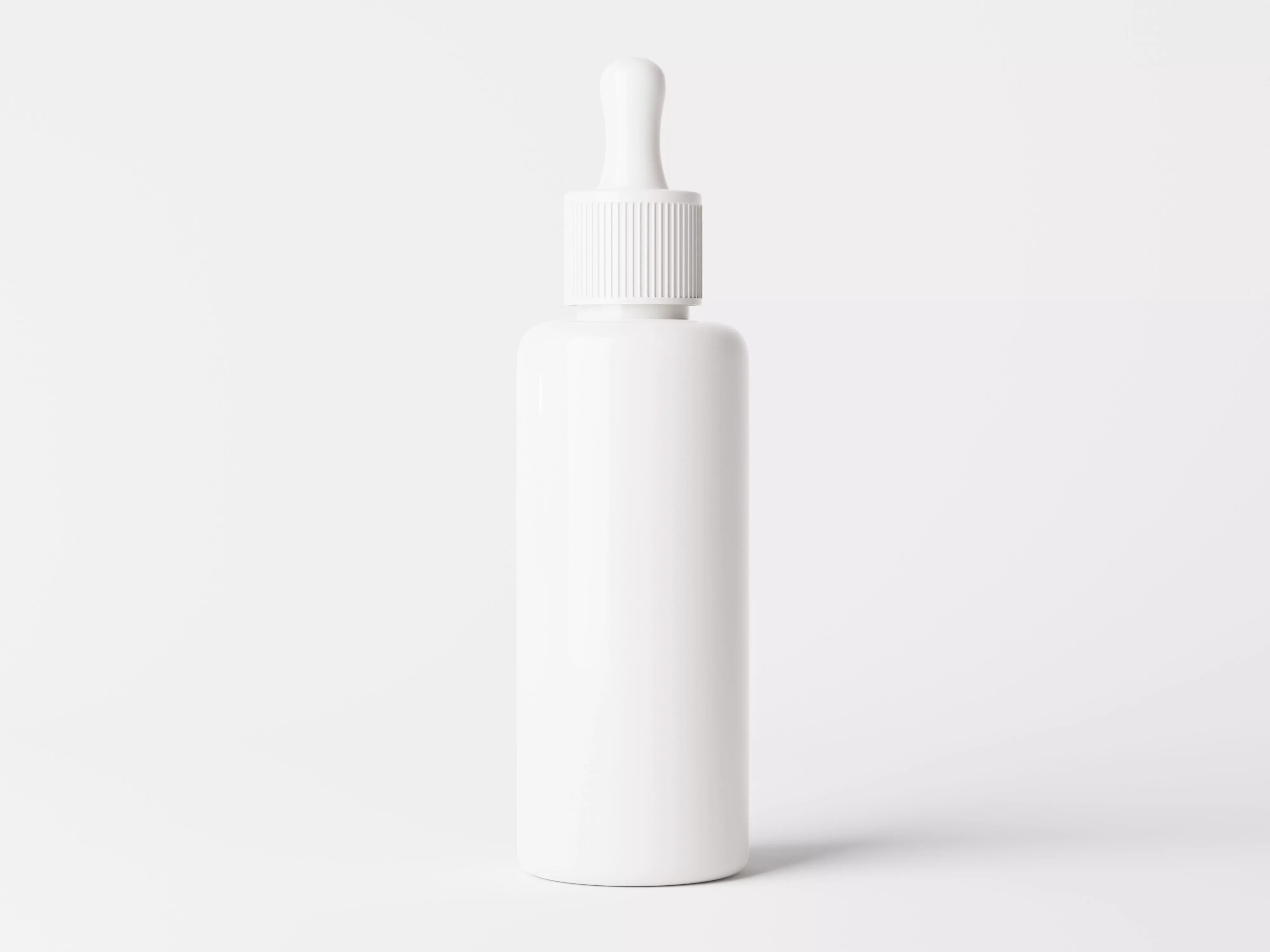 Cosmetic Dropper Bottle Packaging Low-poly 3D model_0