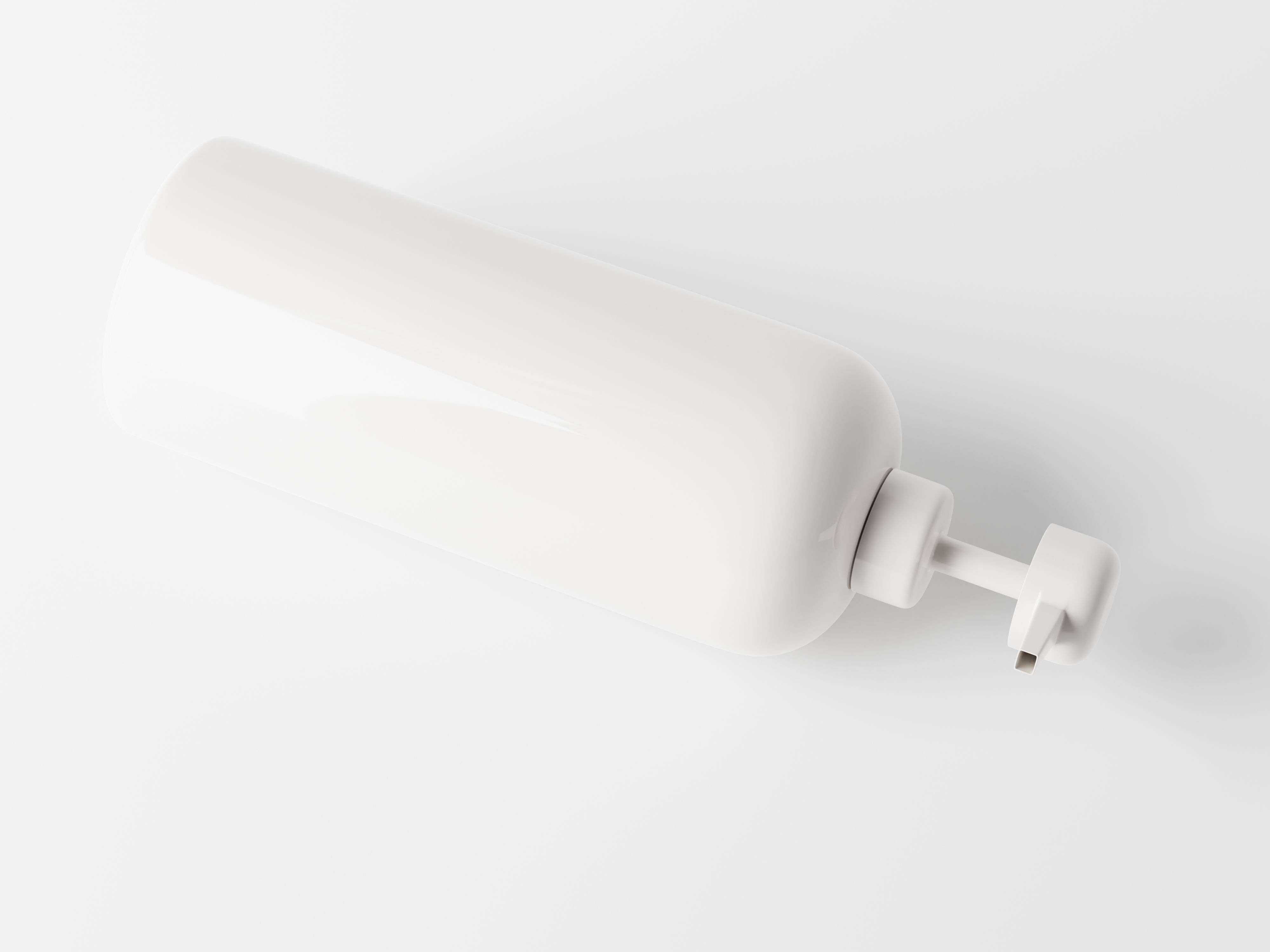 Pump Bottle Low-poly 3D model_6