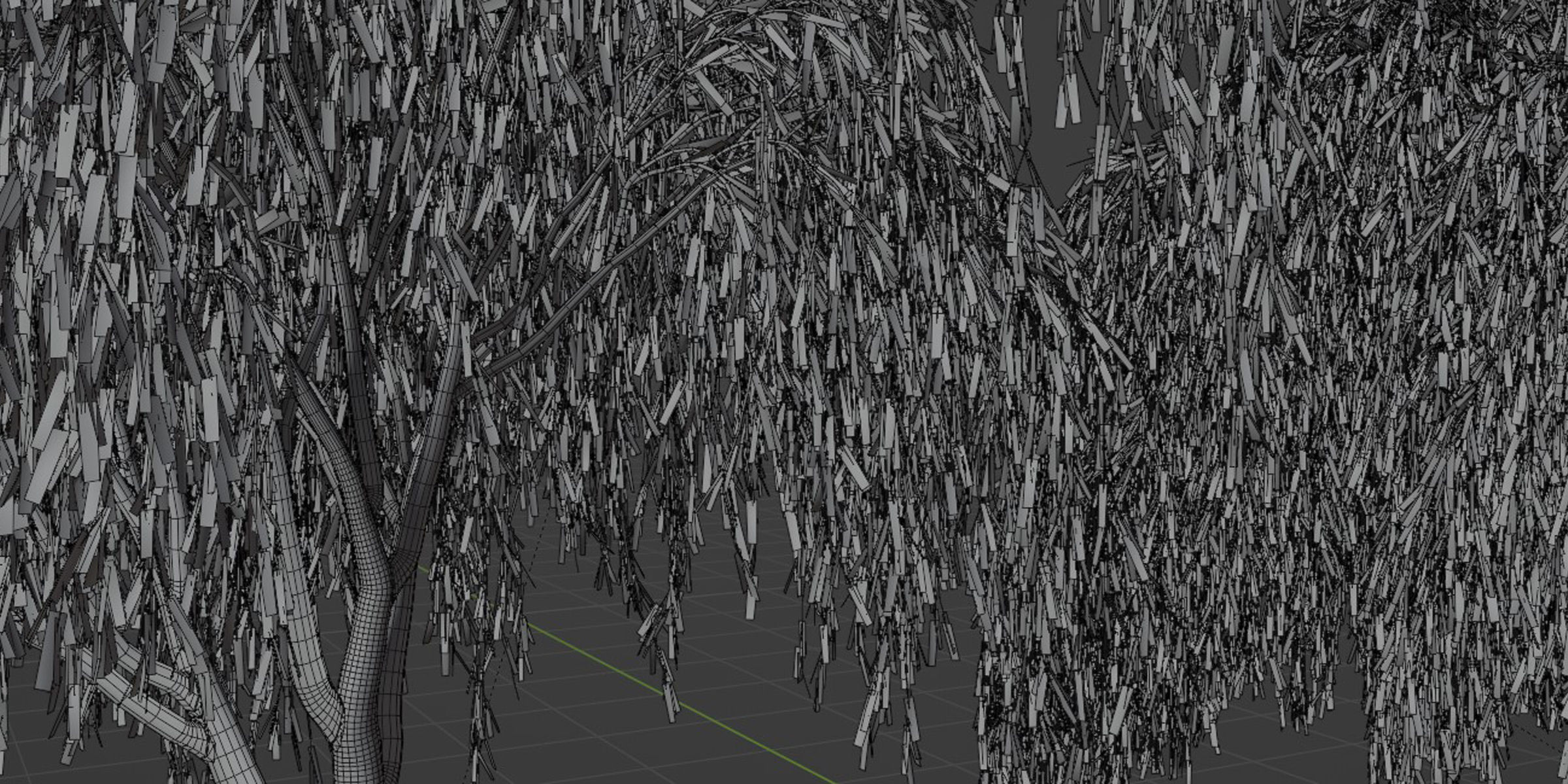 willow trees collection vol 40-Blender 3D model_8