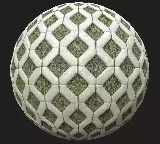 Paving slabs 4K seamless PBR texture Texture