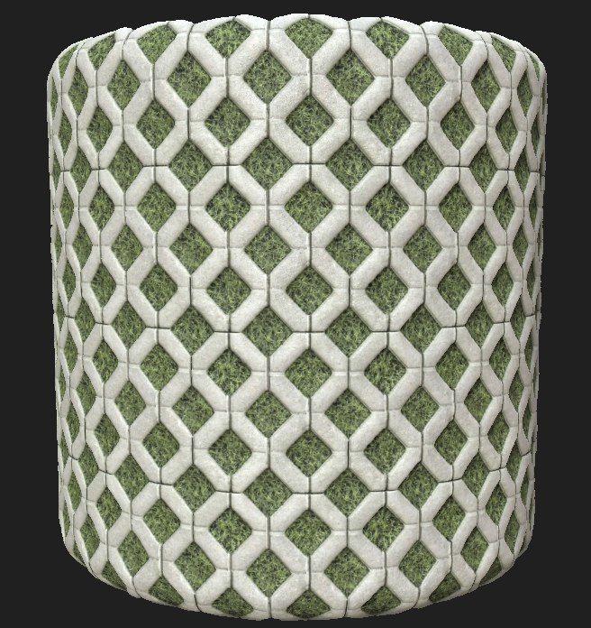 Paving slabs 4K seamless PBR texture Texture Texture_1