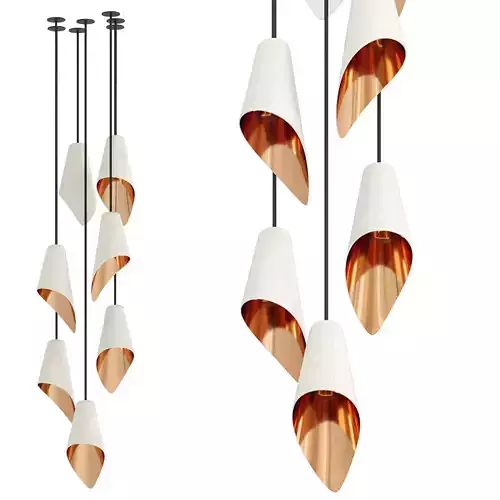 Arc 7 Pendant Chandelier by Luxdeco
