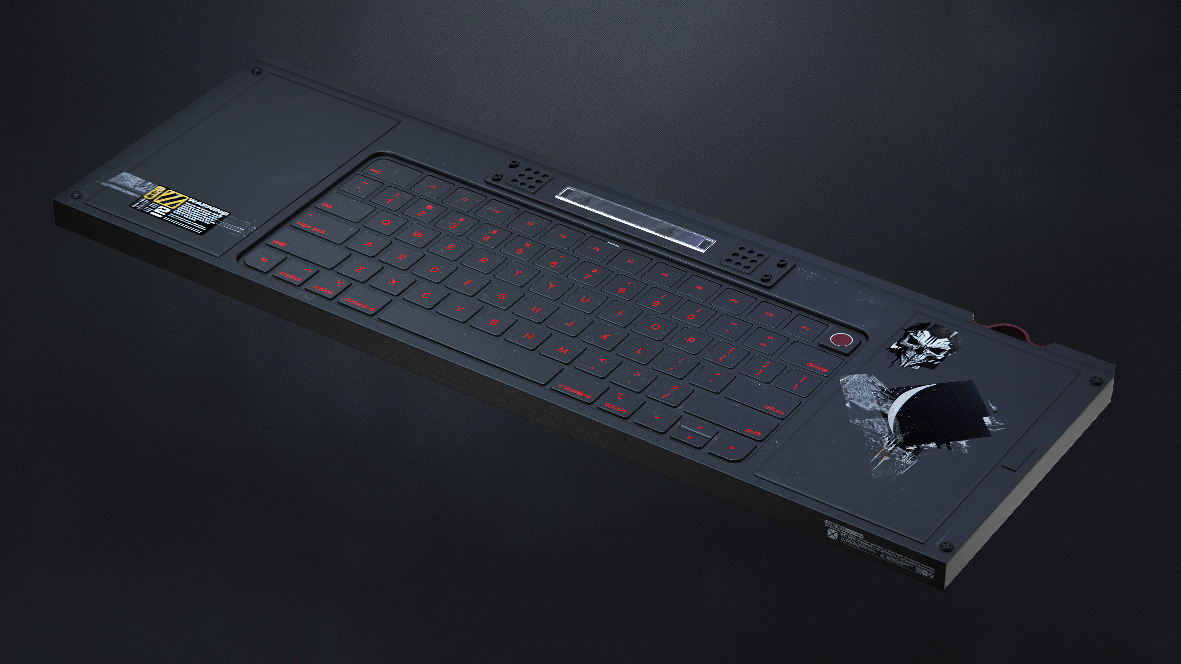 25 Hard Surface Sub-D Control Panel Elements 3D model_14