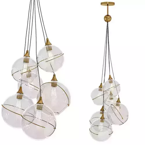 Skye Cluster Pendant by QUINTIESSE