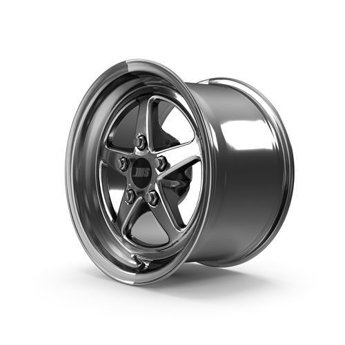 JMS Avenger Series Race Wheel 17 X 10 Aluminum Polished Rear  3D model 6