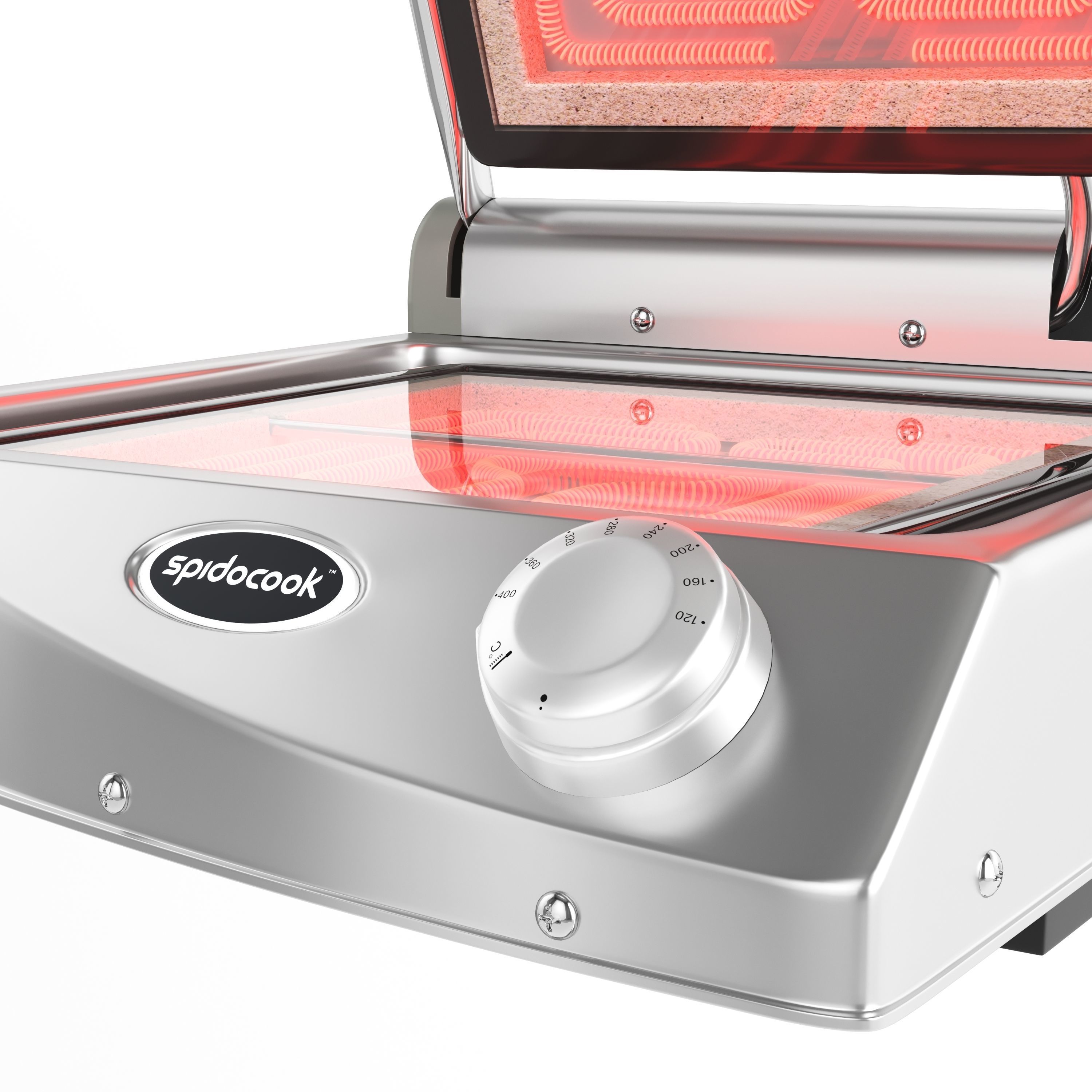 Glass ceramic contact grill Speedoglass 3D model_2