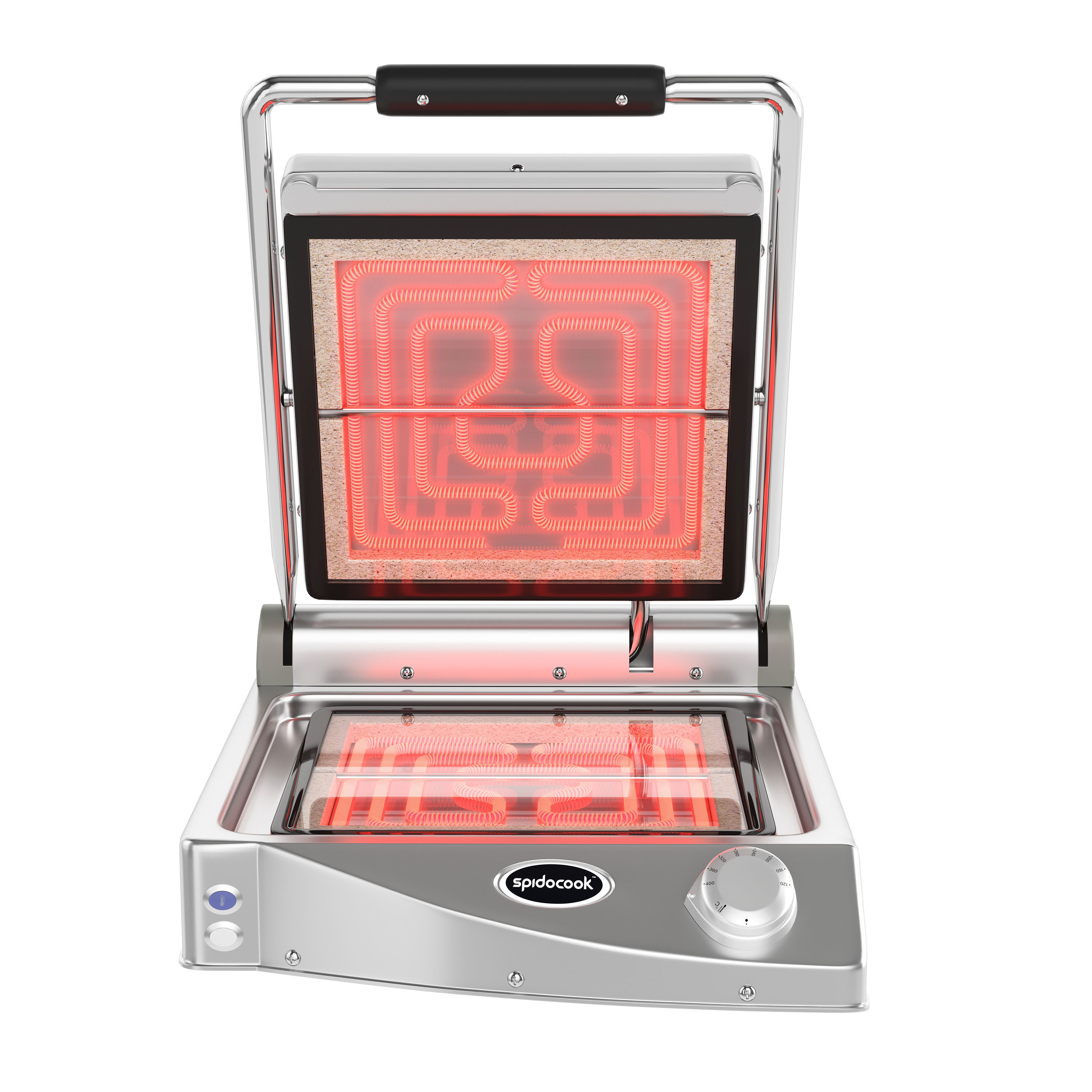 Glass ceramic contact grill Speedoglass 3D model_1