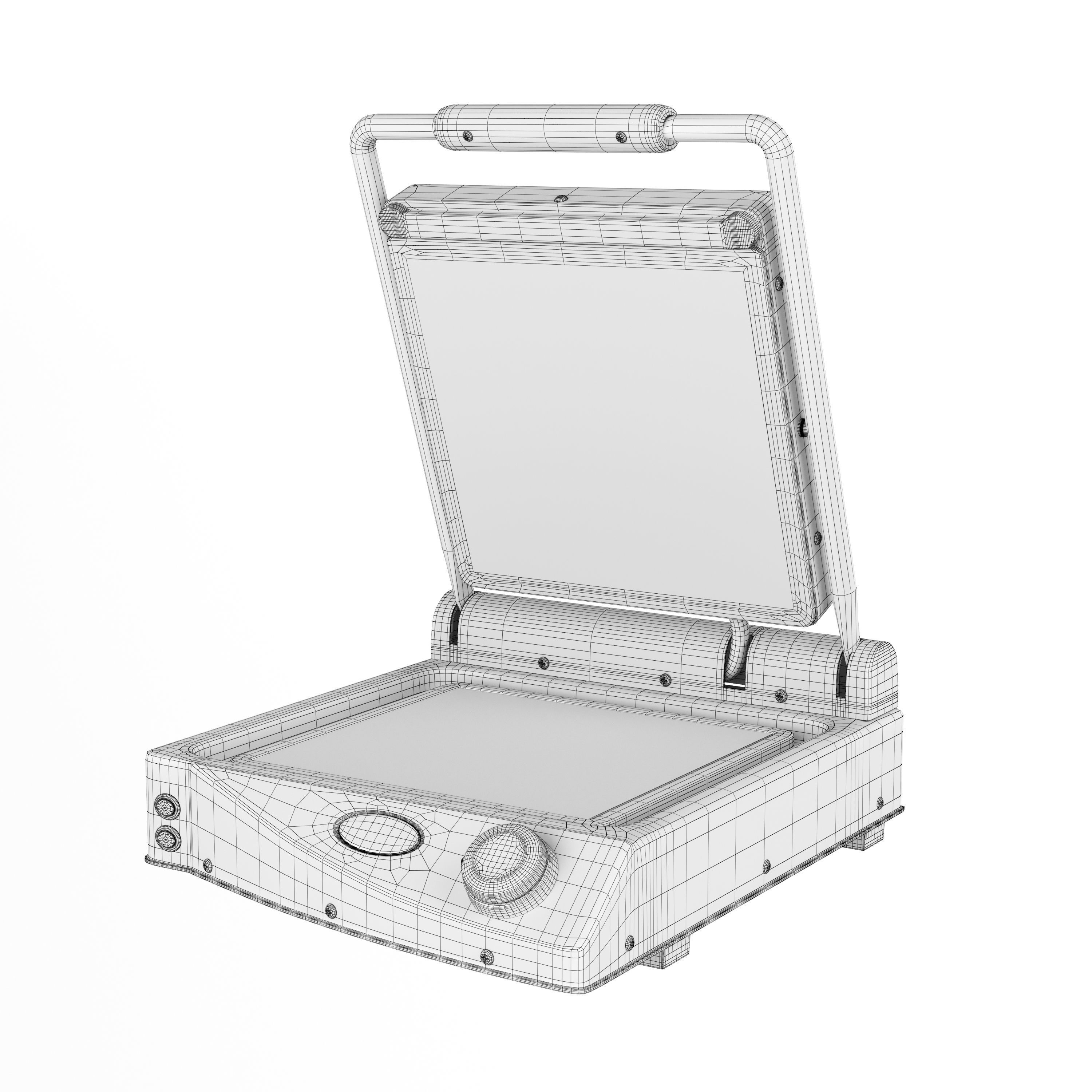 Glass ceramic contact grill Speedoglass 3D model_5