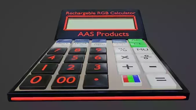 RGB Calculator 3D model