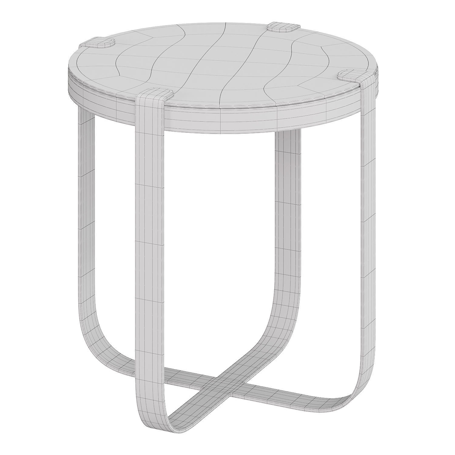 COFFEE TABLE RING by Stels 3D model_2