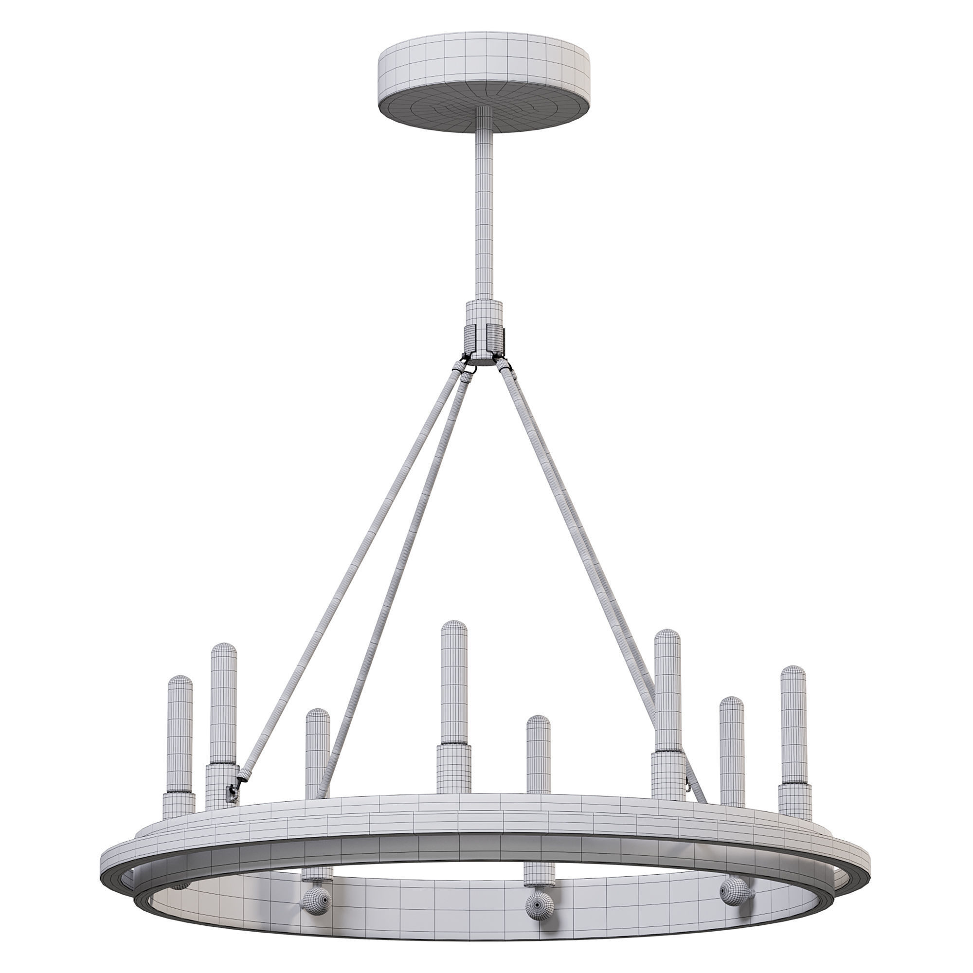 Chambers Pendant by lightology 3D model_2