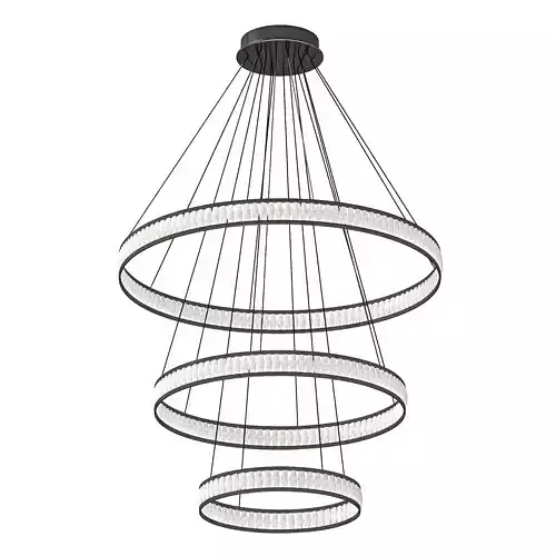 Forster Three Tier Chandelier By Eurofase 3D model