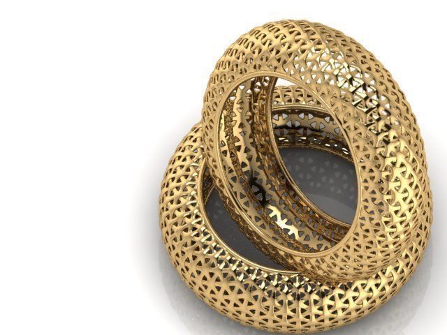 TURKEY SYLISH BANGLE BRACELET FOR ALL CAM MACHINE 3D print model_2