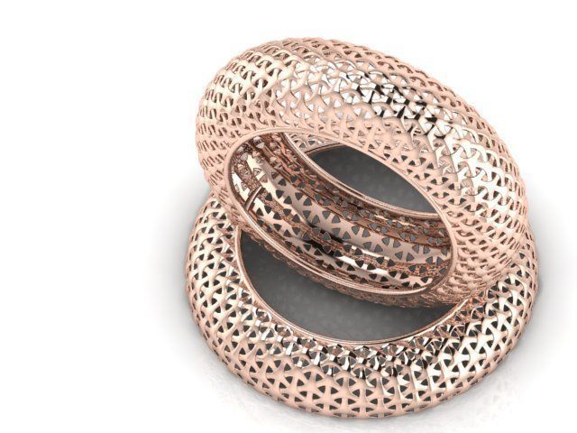 TURKEY SYLISH BANGLE BRACELET FOR ALL CAM MACHINE 3D print model_5