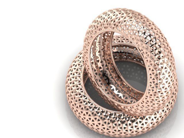 TURKEY SYLISH BANGLE BRACELET FOR ALL CAM MACHINE 3D print model_7