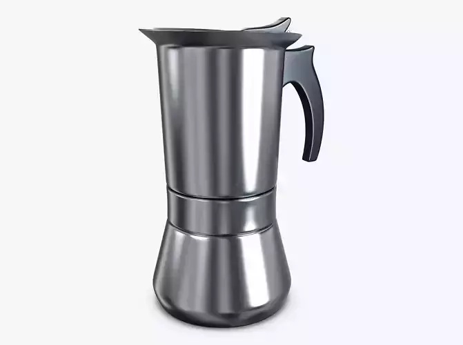 Geyser Coffee Maker 450ml M 1 3D model