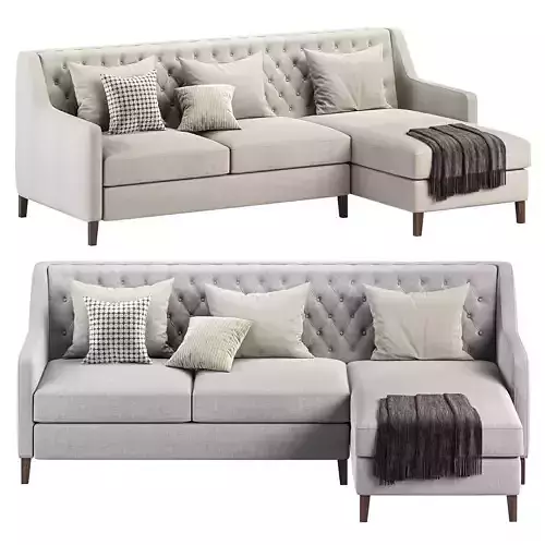 Corner sofa F49 BY Delavega