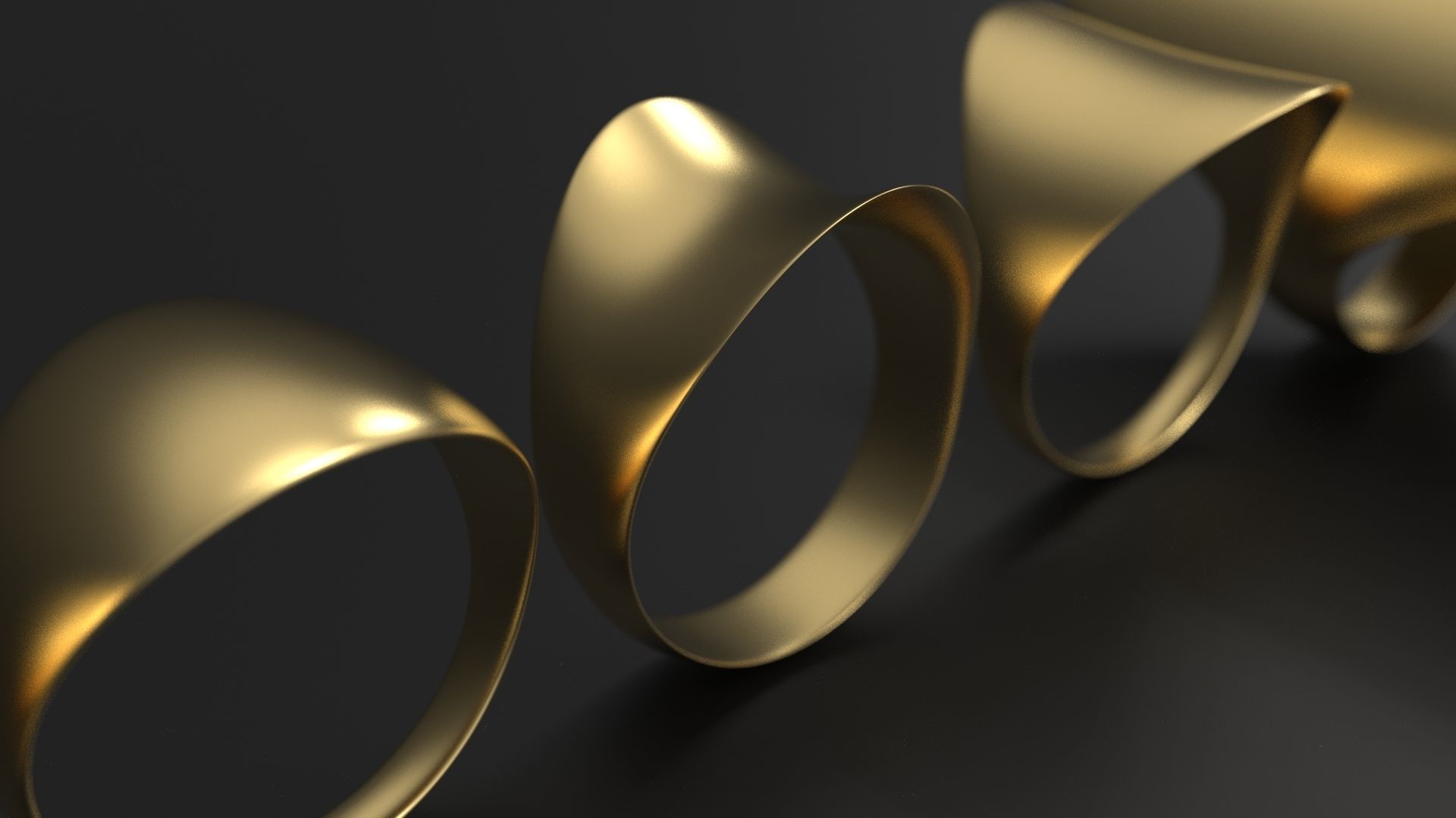 SANJ Ring 11 - 5 Variations 3D print model_4