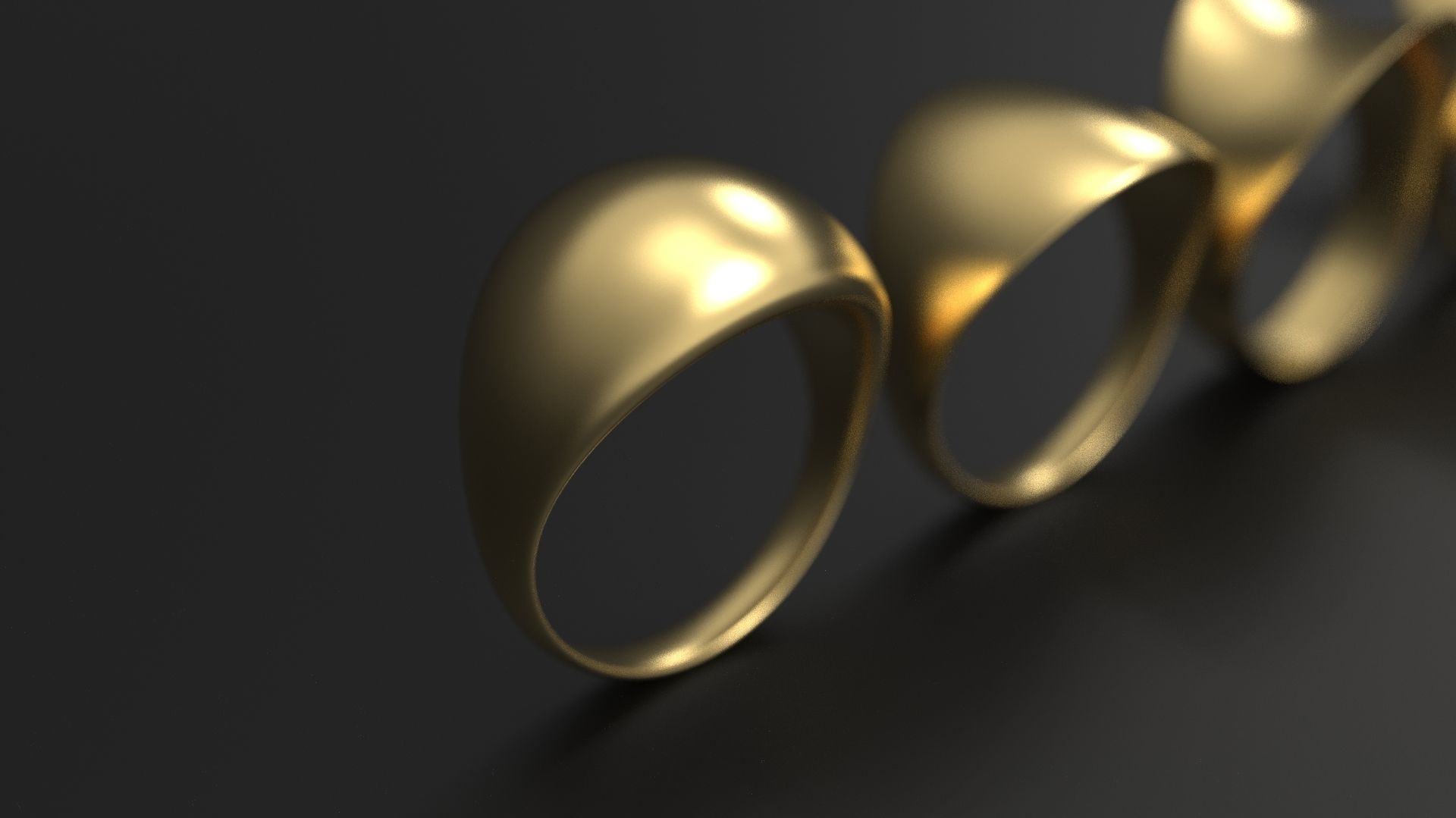 SANJ Ring 11 - 5 Variations 3D print model_2