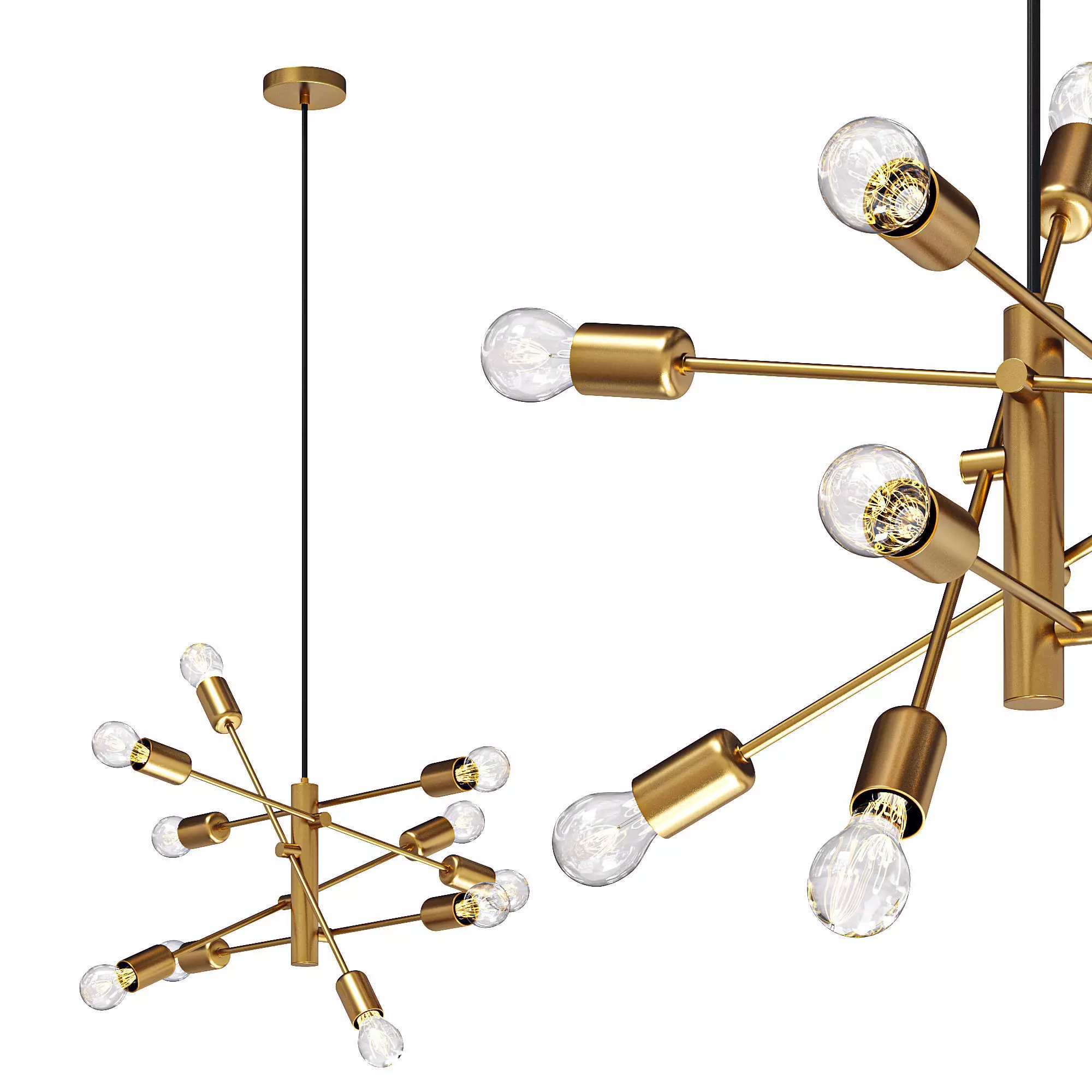 Gradoli Pendant By Eglo 3D model_0