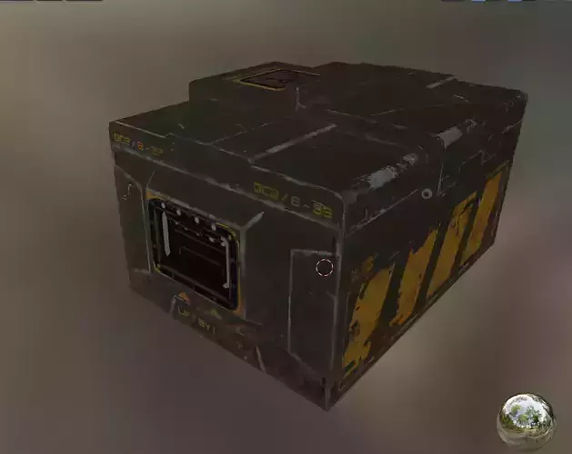 realistic ammo box