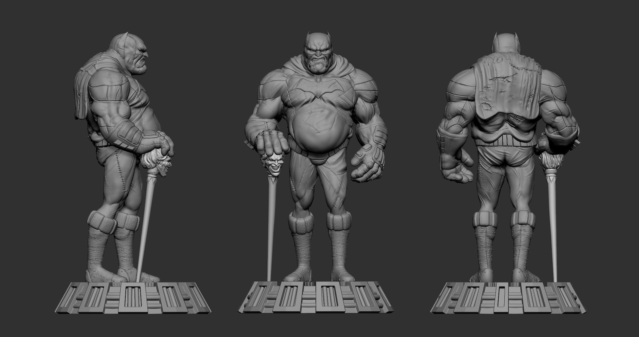 OLD BATMAN 3D print model_3