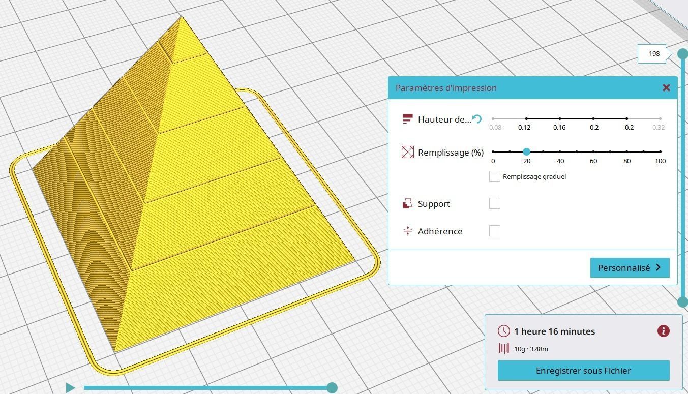 Pyramide pharaon 3D print model_1
