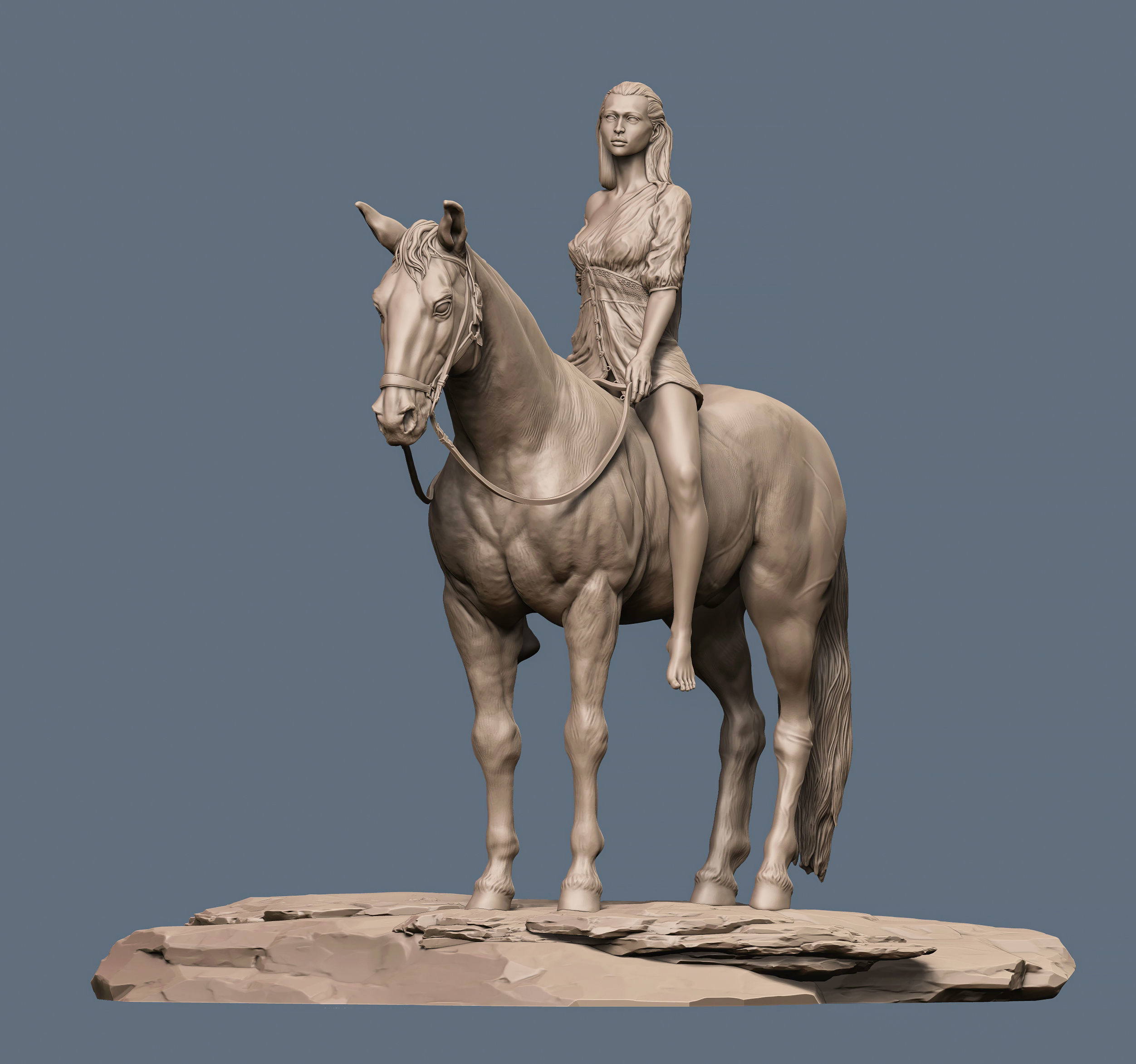 After fight 3D print model_7