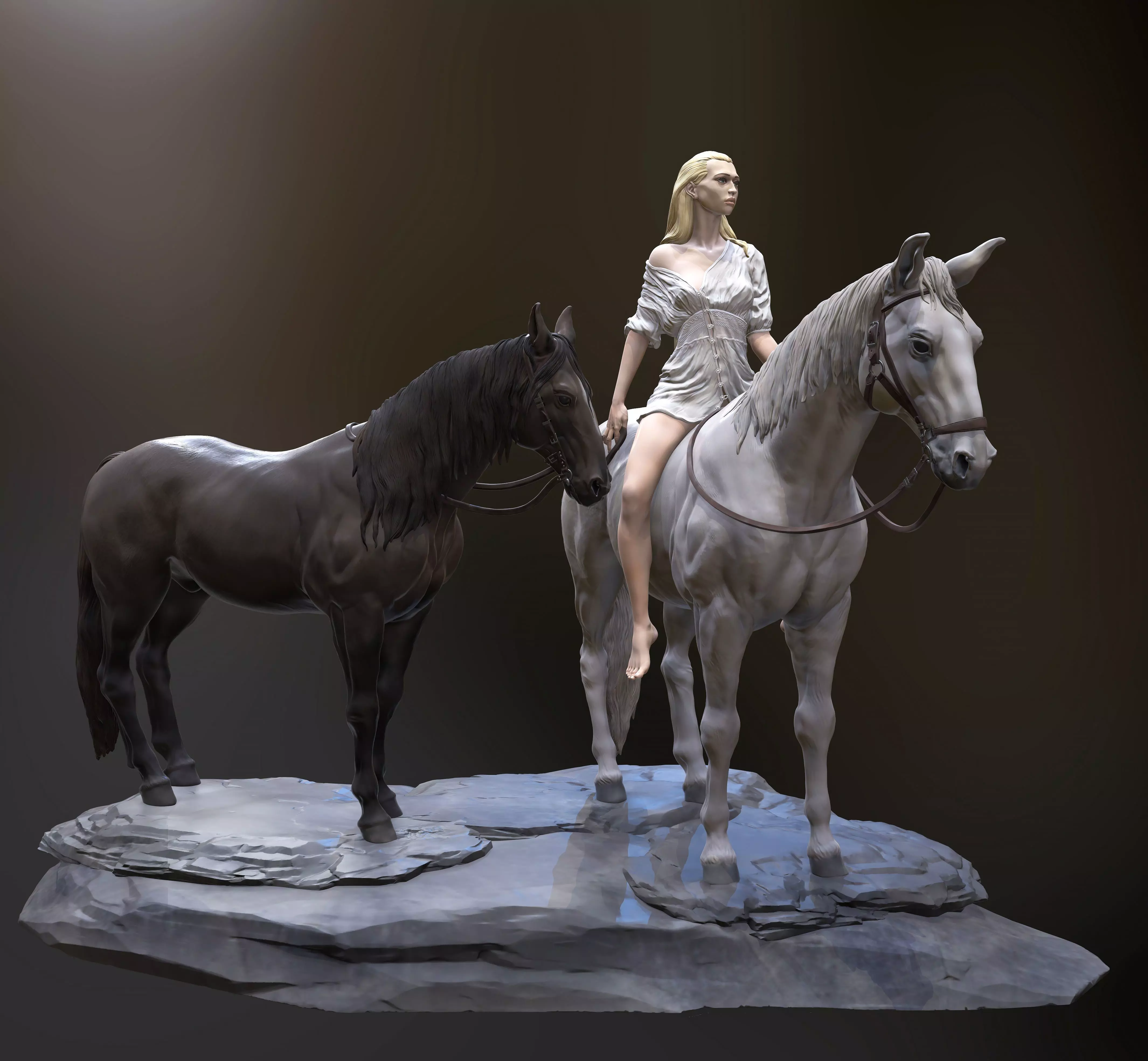 After fight 3D print model_0