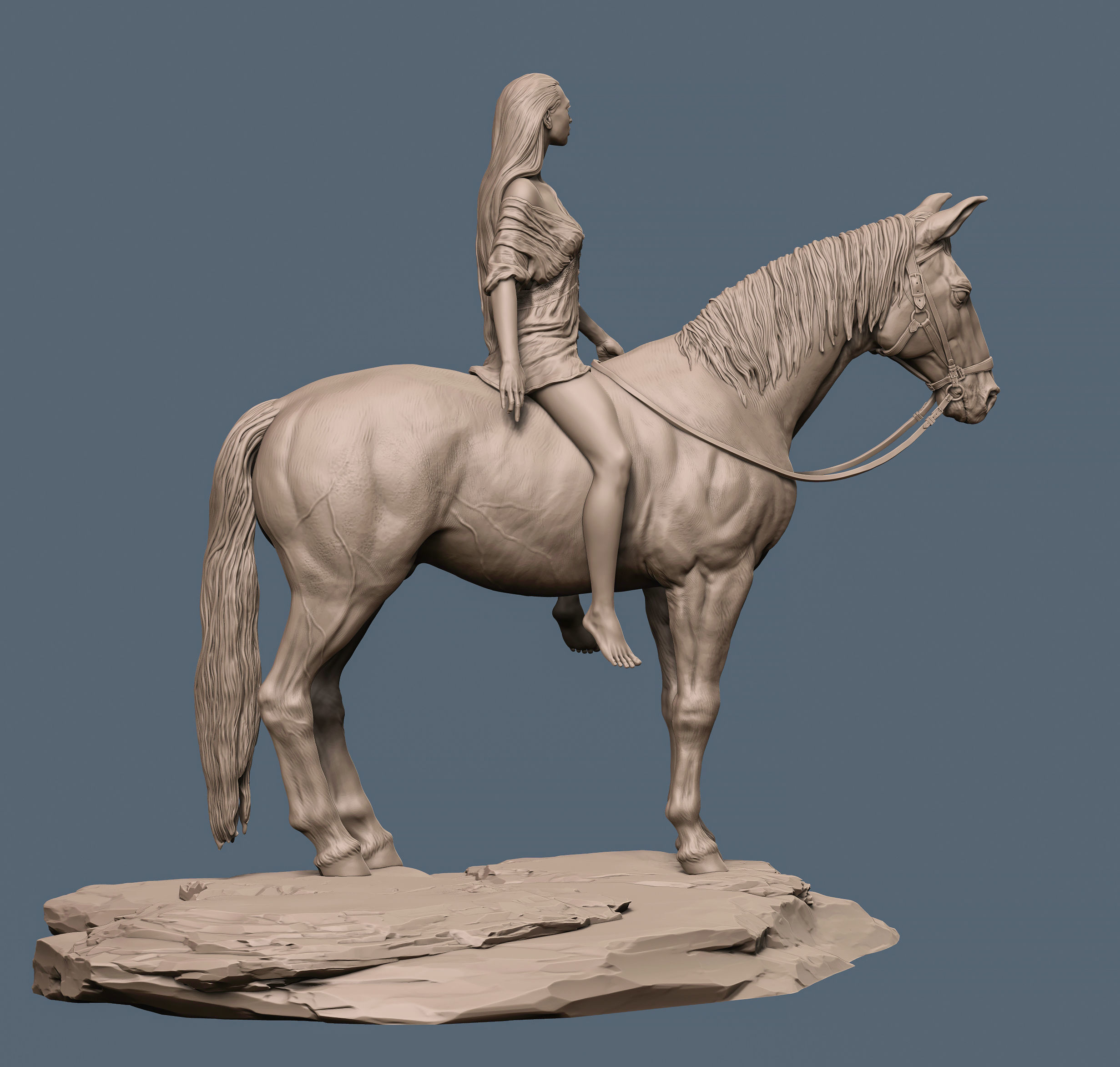 After fight 3D print model_9