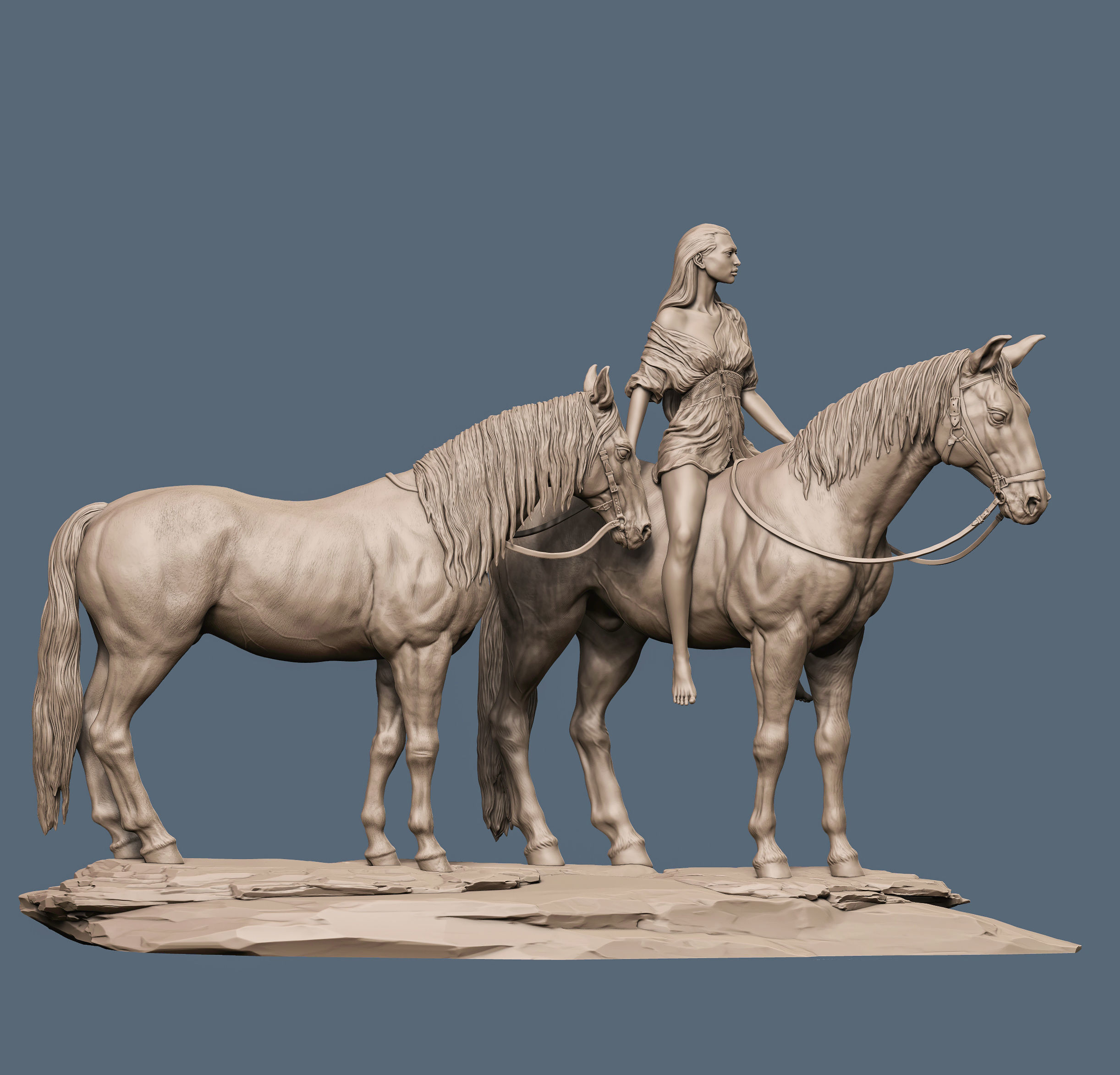 After fight 3D print model_6