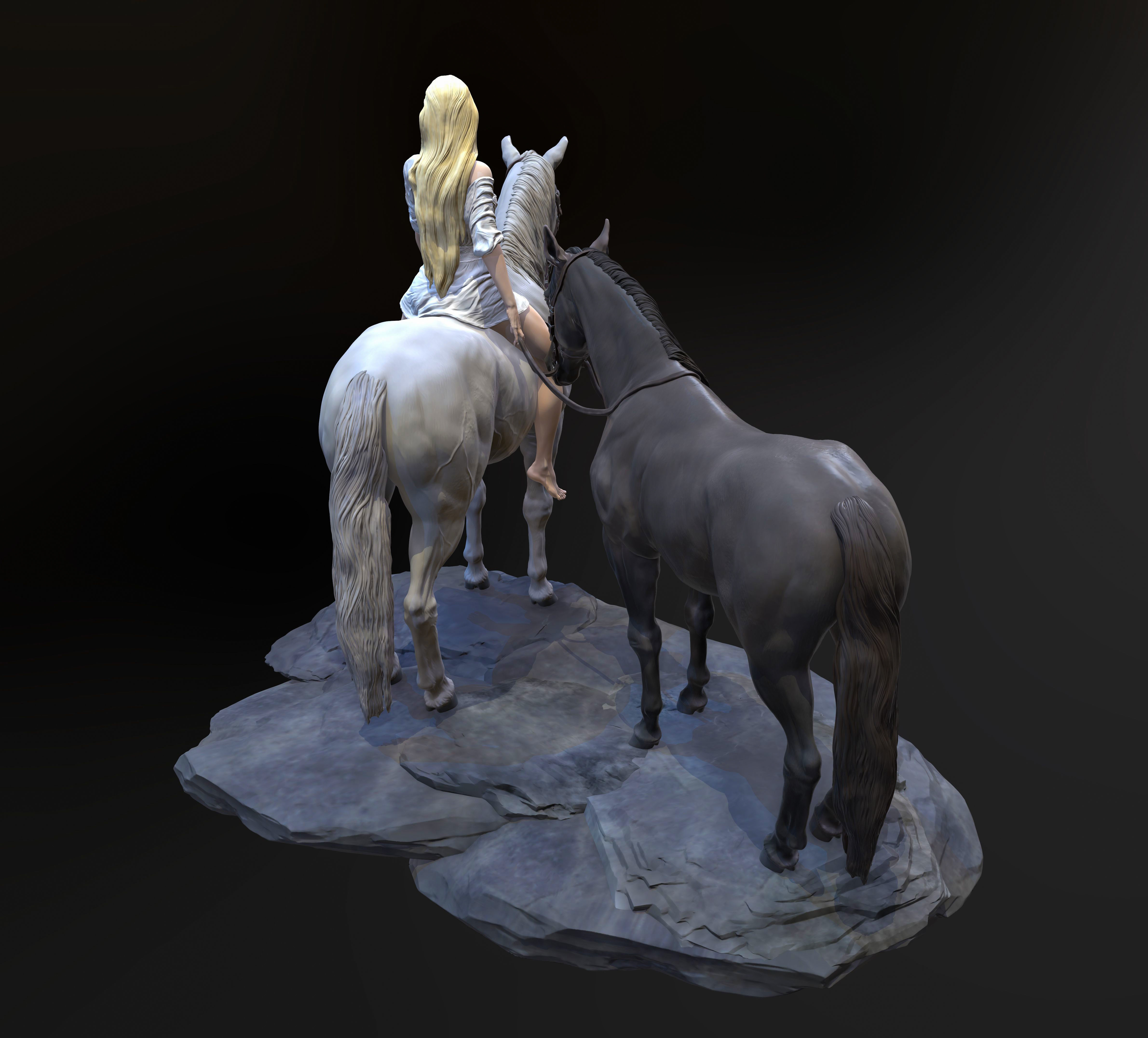 After fight 3D print model_3