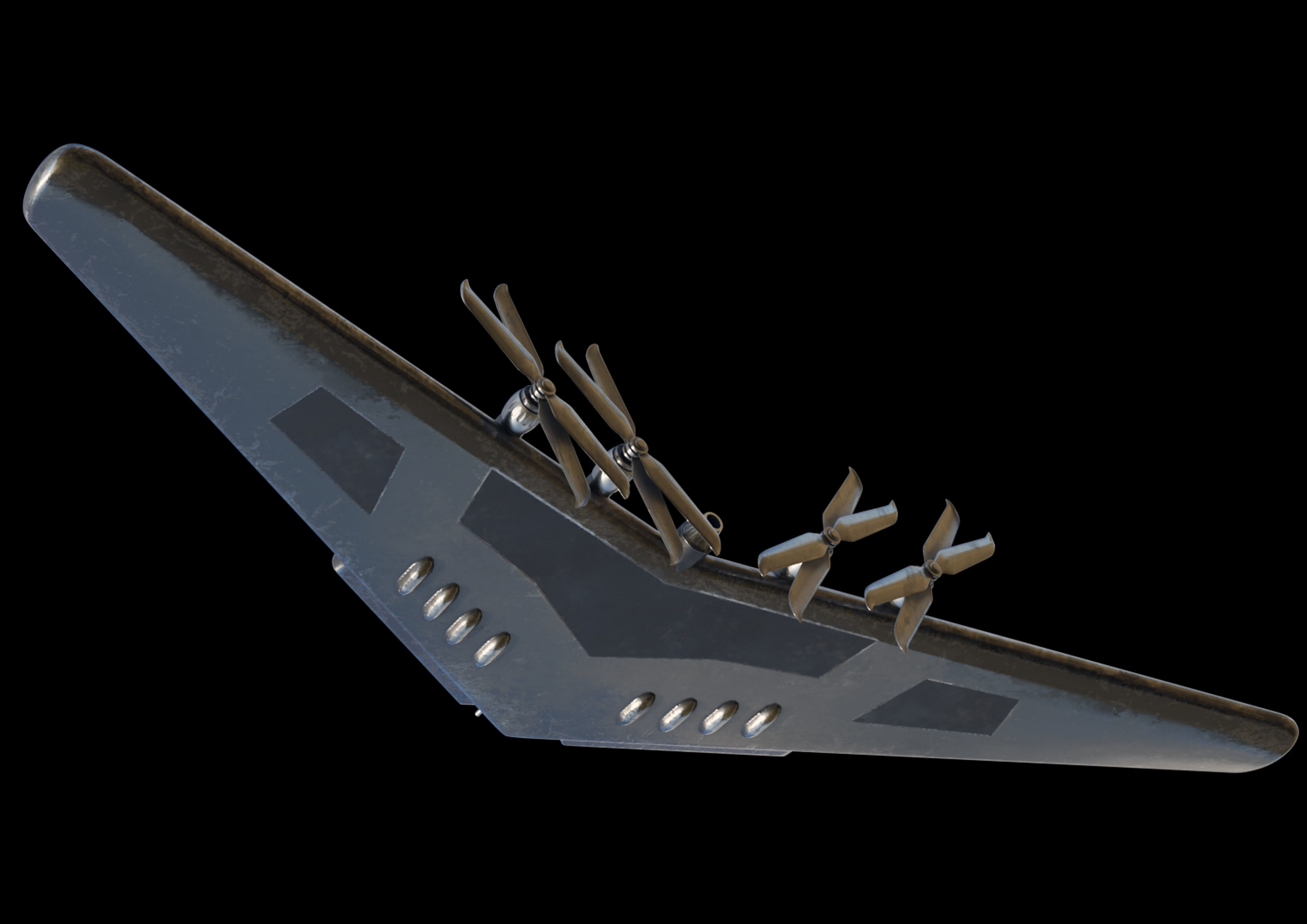 hidden drone2 3D model_4