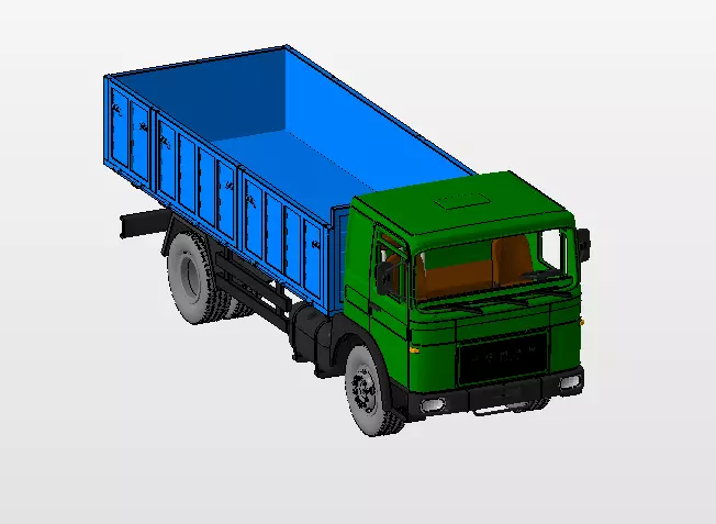 Roman Truck 1 87  1 24 3D print model_0