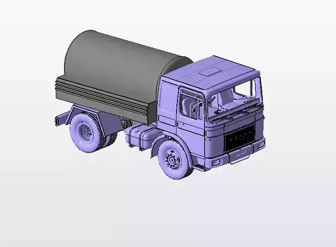 Roman Truck  3D print model