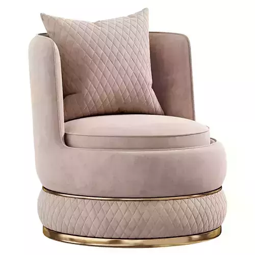 aCONTES SWIVEL ARMCHAIR by atmacha 3D model