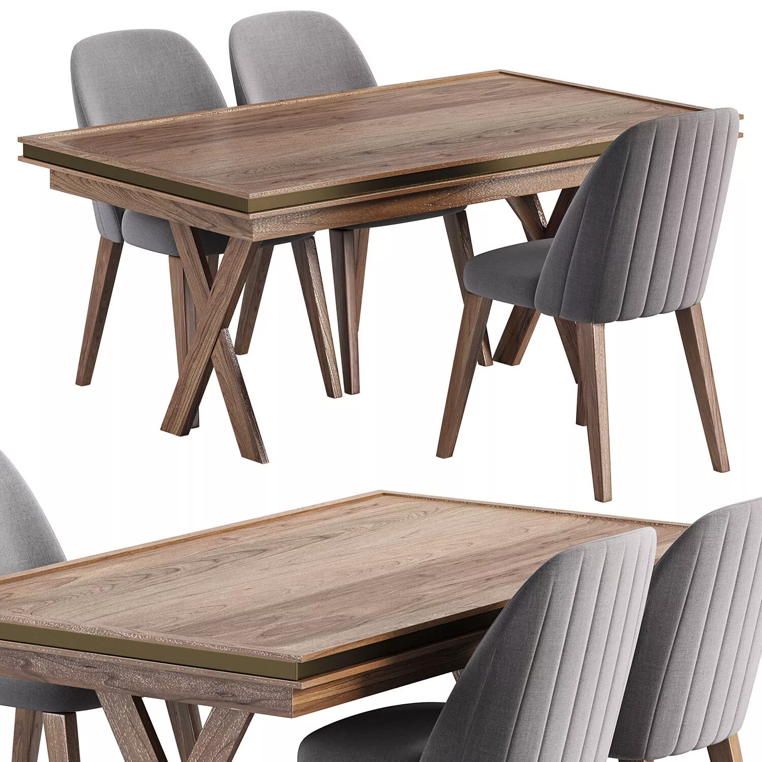 Kyoto Extendable dining table by Atmacha 3D model