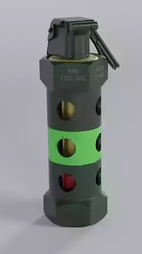 M84 Stun Grenade Game Ready