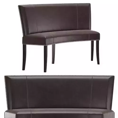 CURVED BANQUETTE 2 3D model
