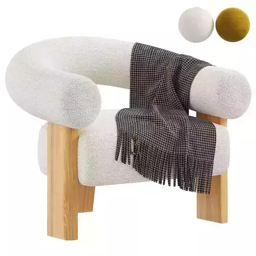 OSMA ARMCHAIR by nohohome