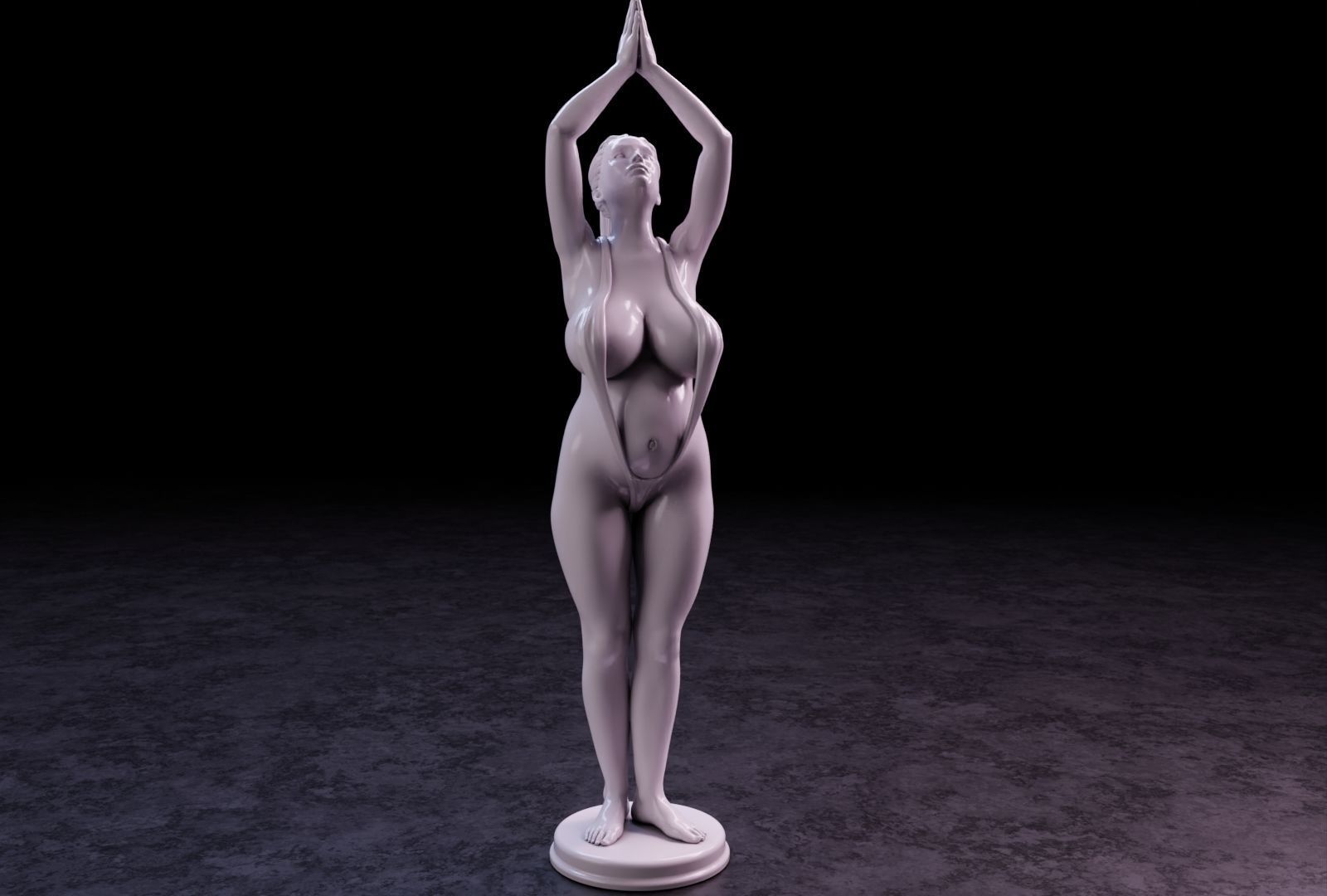 Sexy girl 144 3D print model_5