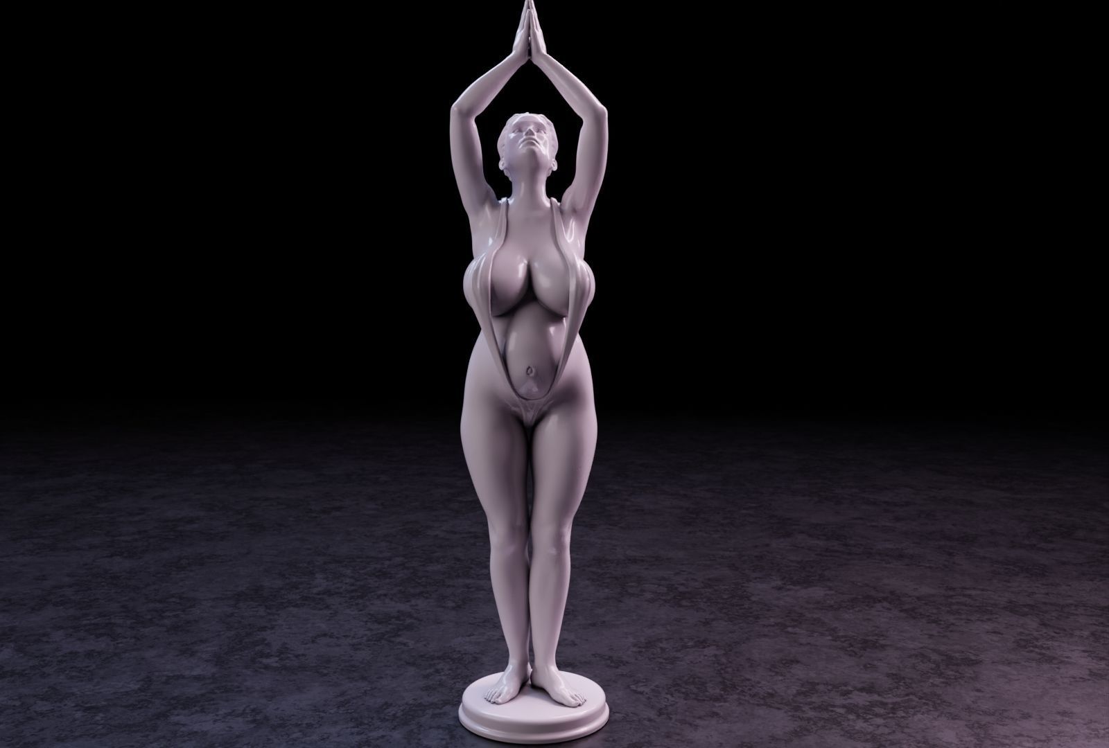 Sexy girl 144 3D print model_6