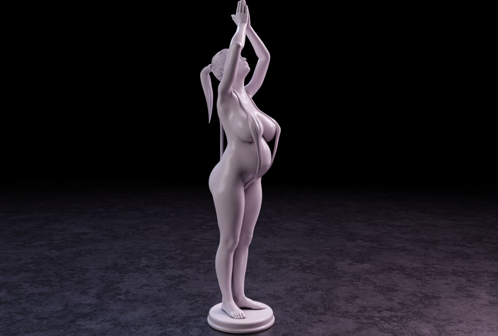 Sexy girl 144 3D print model_35